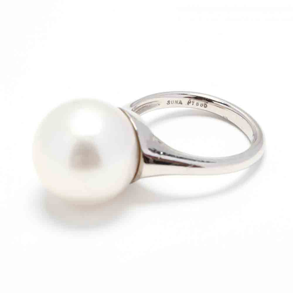 Platinum and South Sea Pearl Ring, Suna Brothers - Image 6 of 6