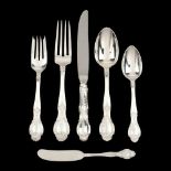 Tiffany & Co. "Richelieu" Sterling Silver Flatware Service