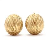 18KT Gold Ear Clips, Tiffany & Co.