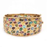 18KT Gold and Gem-Set Bracelet, Chiampesan