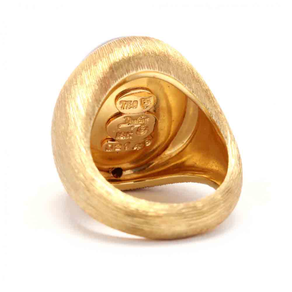 18KT Gold and Rubellite Ring, Henry Dunay - Image 5 of 6