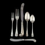 Stieff "Williamsburg Shell" Sterling Silver Flatware Service