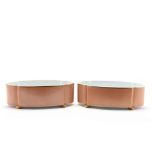 A Pair of Vista Alegre Bowls for Mottahedeh