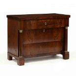 Neoclassical Mahogany Commode