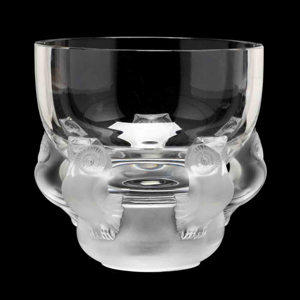 Lalique Hiboux Crystal Bowl - Image 2 of 4