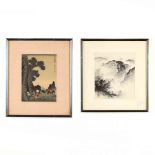 Two Asian Works on Paper