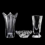 Daum, Three Pieces of Crystal