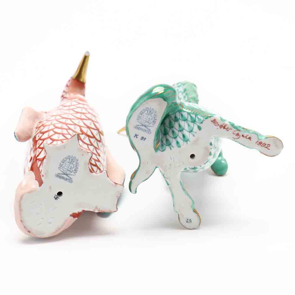 Three Herend Porcelain Animals - Image 6 of 6