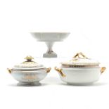 Three Antique Continental Porcelains