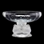 Lalique, Nogent Crystal Pedestal Bowl