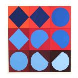 Victor Vasarely (French/Hungarian, 1906â€“1997), Serigraph from Lapidaire