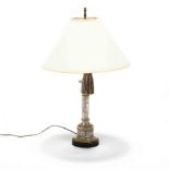 Marbleized Porcelain Table Lamp