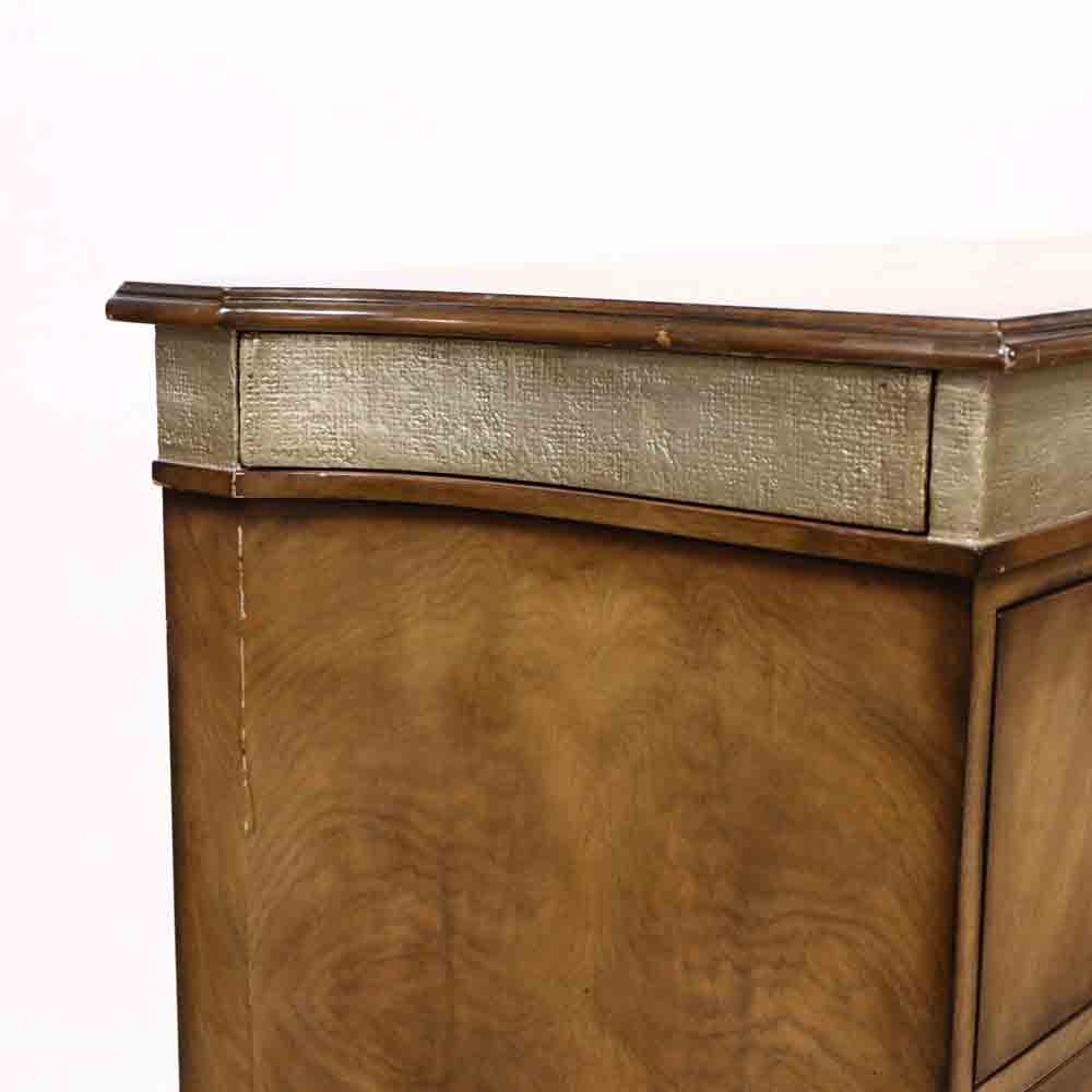 Theodore Alexander, Italianate Burlwood Block Front Chest of Drawers - Image 4 of 9