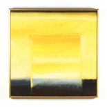 Large Yellow Colorfield Abstract Composition