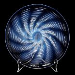 Rene Lalique, Ondes Opalescent Glass Plate
