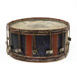 Large Antique Marching Bass Drum