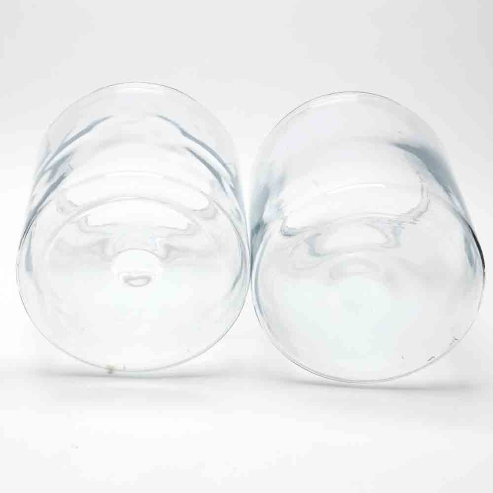 Five Clear Glass Lidded Countertop Containers - Image 4 of 6