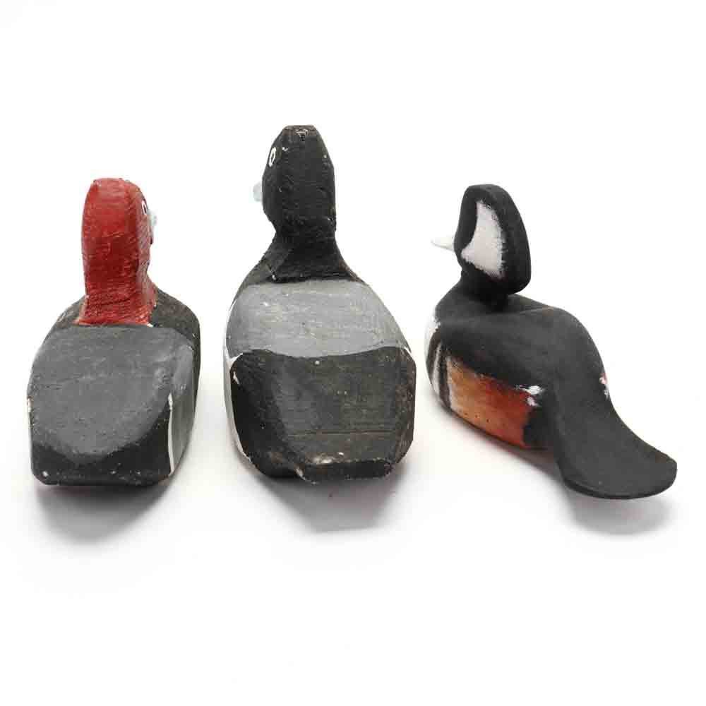 Three Paint Decorated Small Decoys - Image 5 of 6