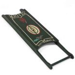Painted Child's Wooden Sled