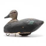 Vintage Swan Island Club Black Duck Decoy