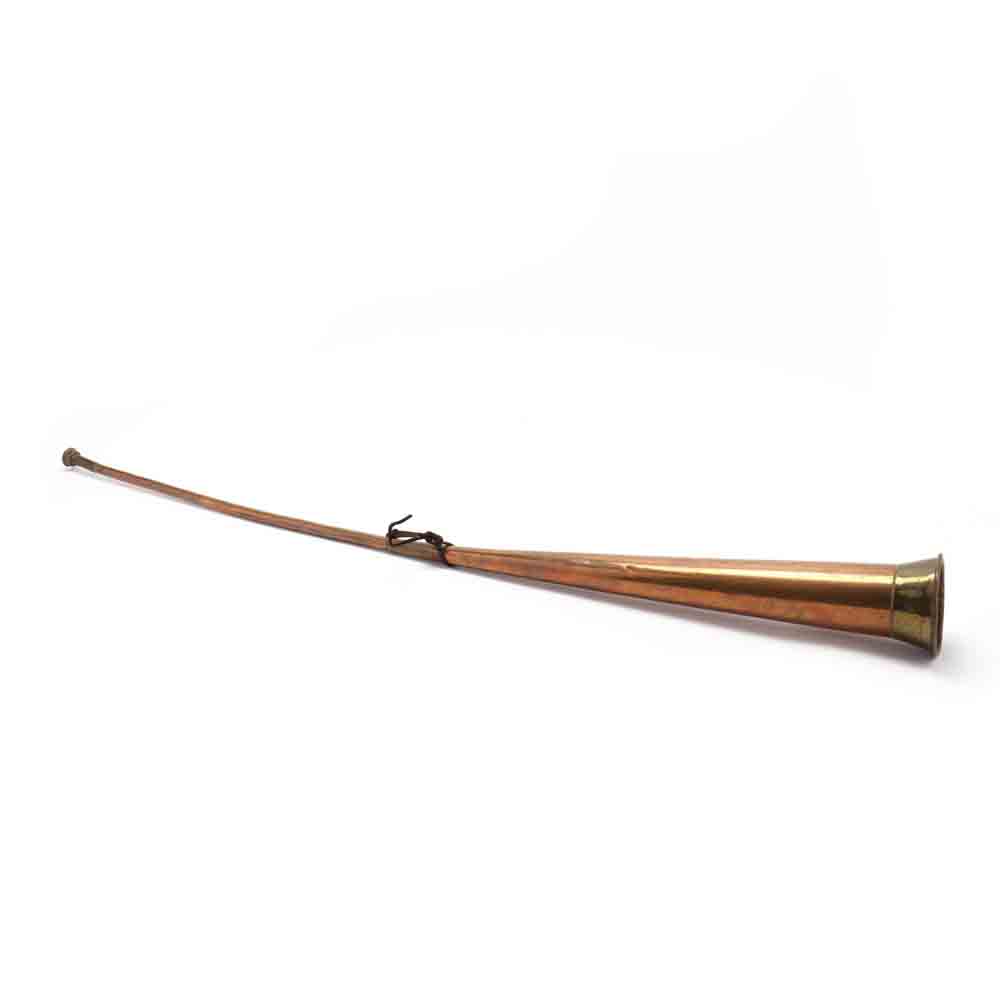 A Large Vintage English Hunting Horn