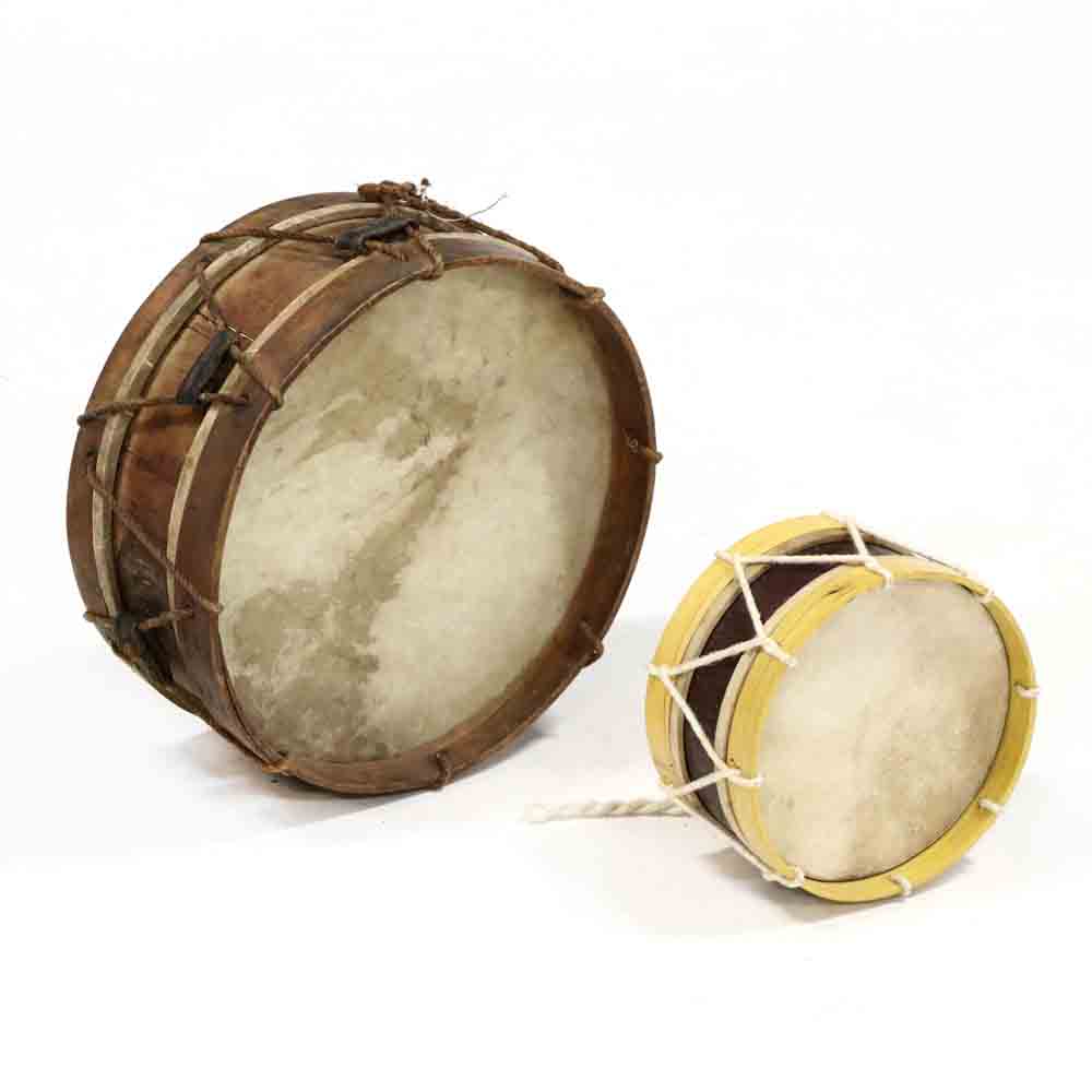 Grouping of Seven Small Drums - Image 3 of 7