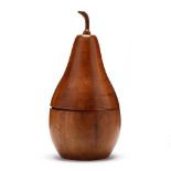 Large Treenware Pear Box