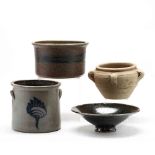 Group of Four Pottery Vessels