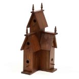 Walnut Indoor Birdhouse by Jerry Poole