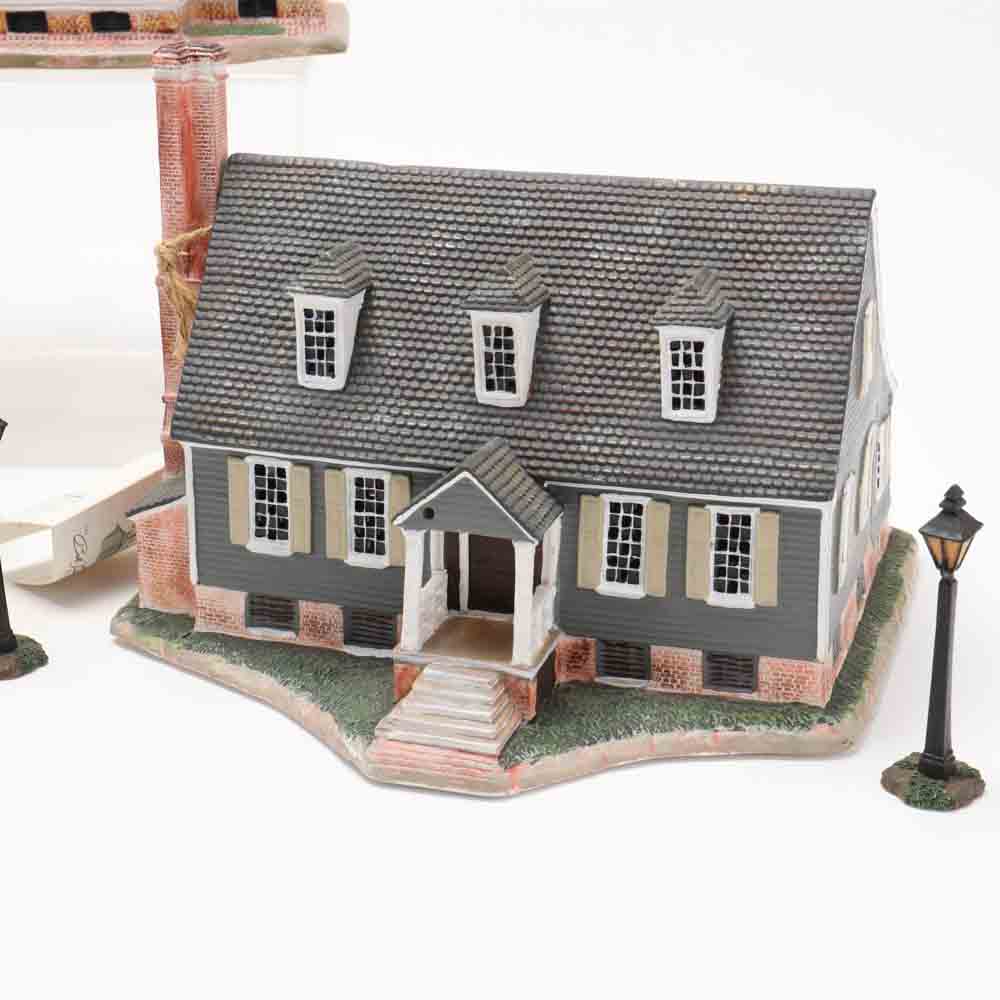 Lang & Wise Ceramic Historic Home Collection Ten Pieces - Image 2 of 12