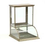 Two-Tiered Tabletop Display Cabinet
