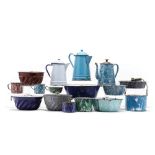 Group of Vintage Graniteware, Featuring Molds (16)