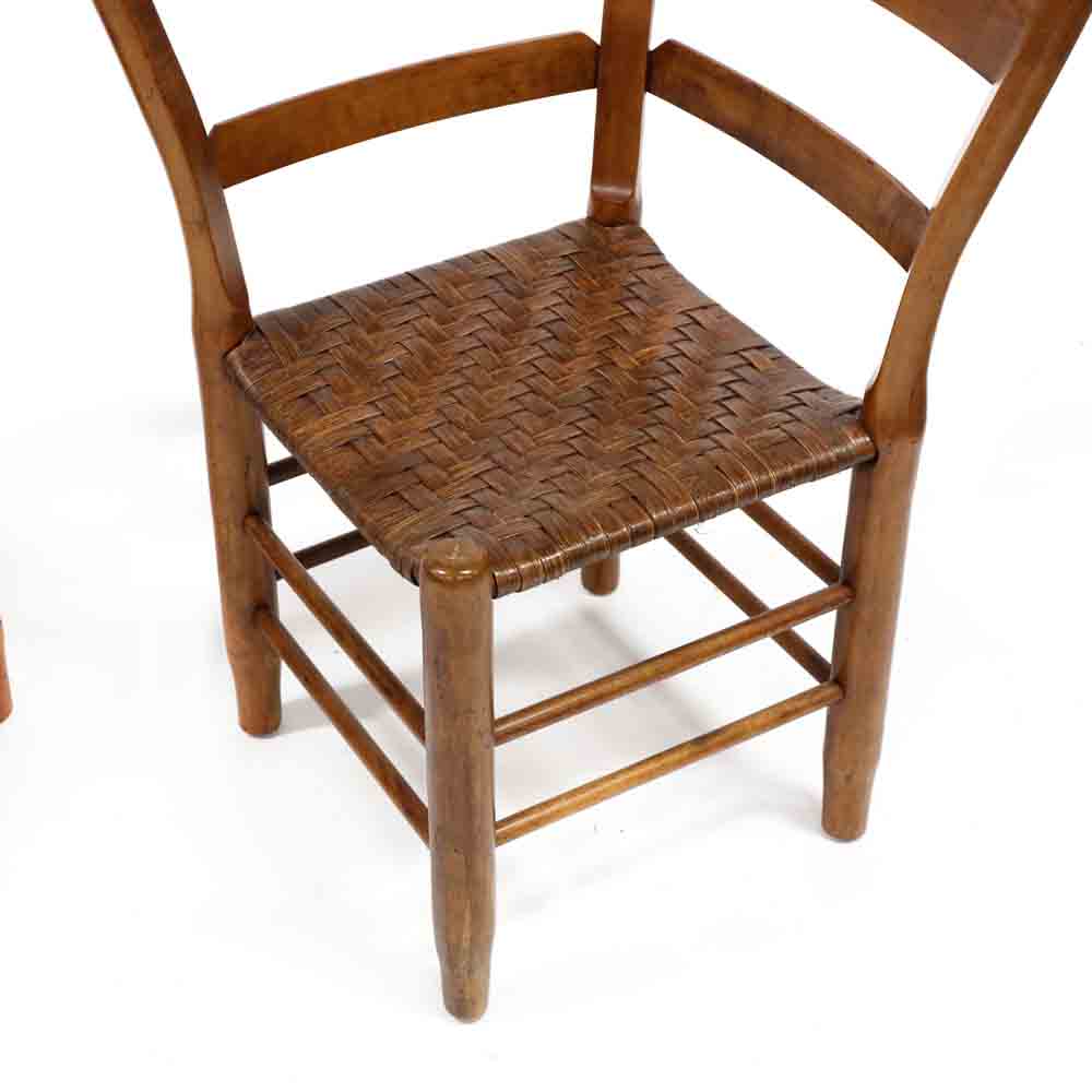Two Southern Officer's Corner Chairs - Image 2 of 5