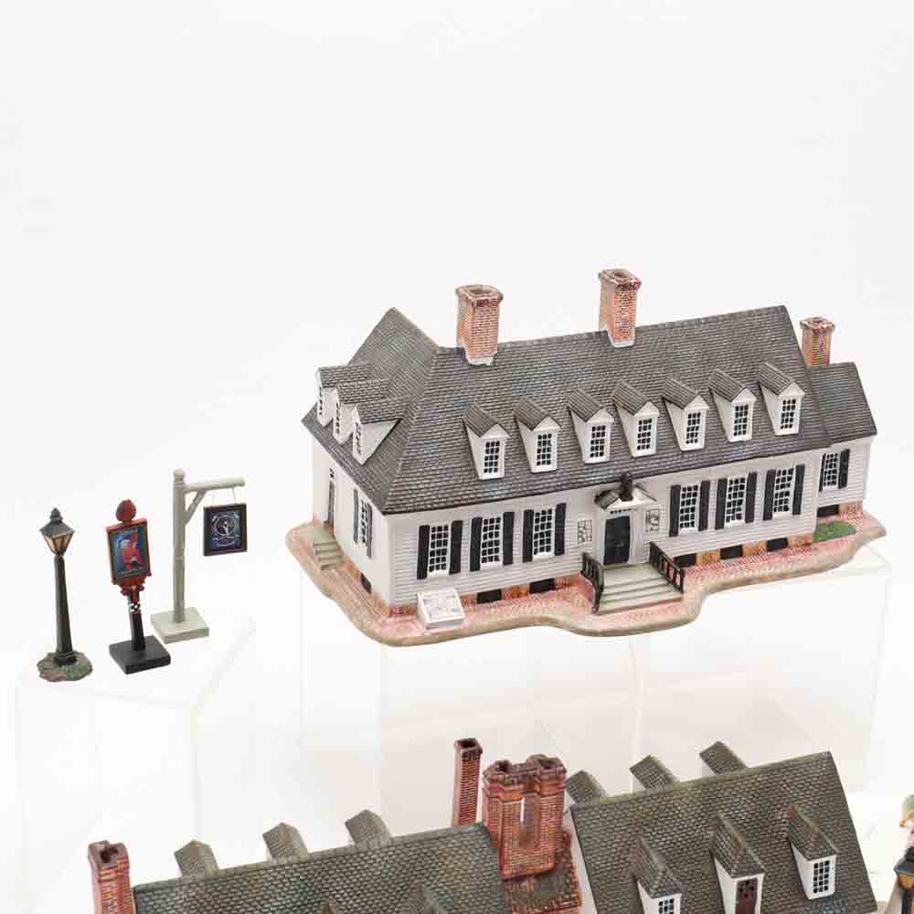Lang & Wise Ceramic Historic Home Collection Ten Pieces - Image 3 of 12