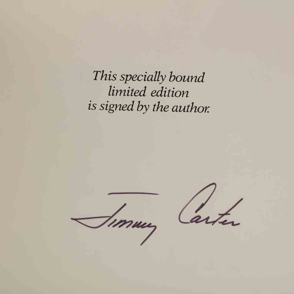 Signed Copy of Jimmy Carter's Keeping Faith - Image 4 of 5