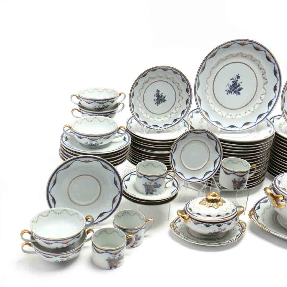 Vista Alegre Porcelain Partial Dinnerware Service (96) Pieces - Image 2 of 21