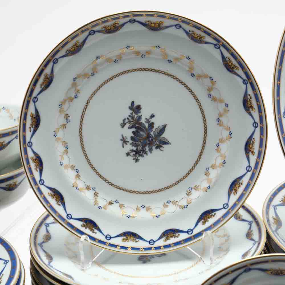 Vista Alegre Porcelain Partial Dinnerware Service (96) Pieces - Image 8 of 21