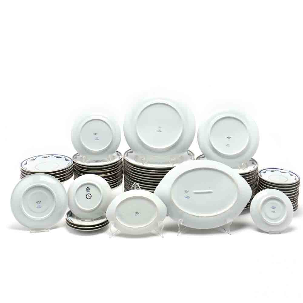 Vista Alegre Porcelain Partial Dinnerware Service (96) Pieces - Image 10 of 21