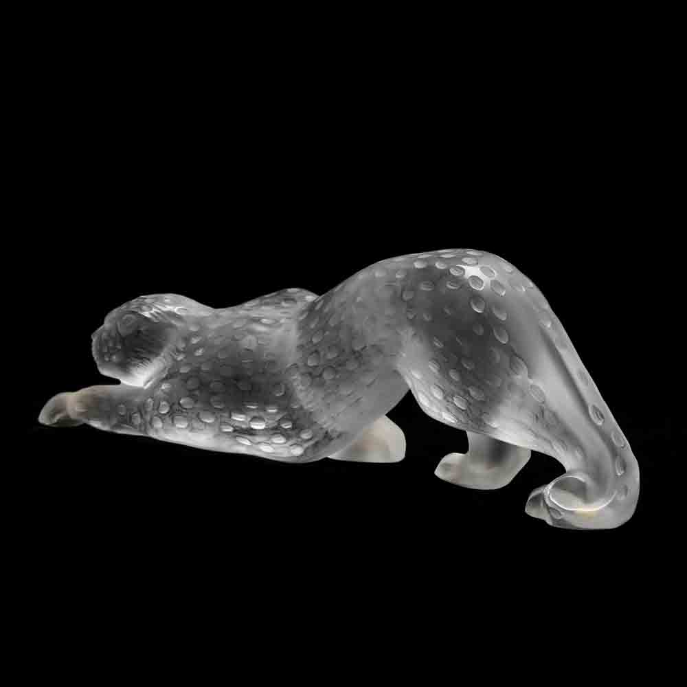 Lalique, Large Crystal Zeila (Panther) - Image 2 of 4