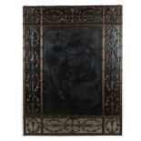 Uttermost Large Iron Neoclassical Style Wall Mirror