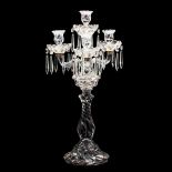 att. Baccarat, Vintage Crystal Candelabra