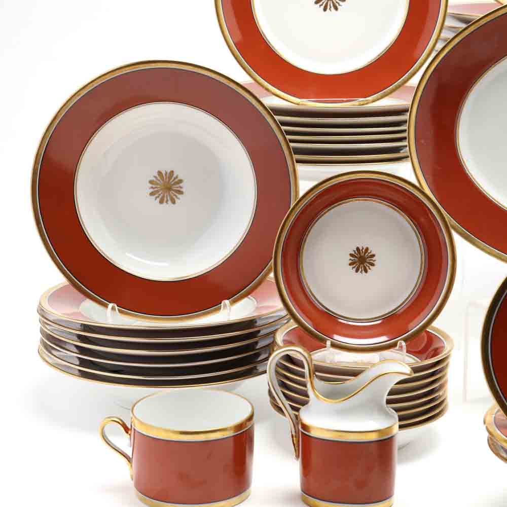 Richard Ginori Dinner Service "Visconte Red" (66 Pieces) - Image 2 of 18