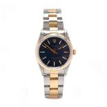 Gent's 18KT Gold and Stainless Steel Oyster Perpetual Watch, Rolex