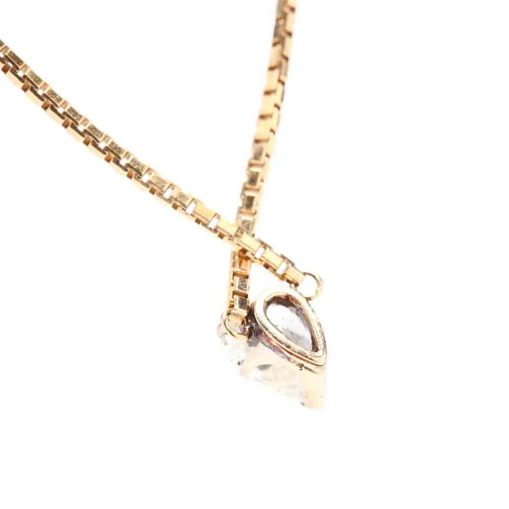 Heart Cut Diamond Pendant Necklace - Image 2 of 6
