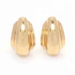 18KT Gold Earrings, Paloma Picasso for Tiffany & Co.