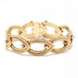 18KT Gold and Diamond Bracelet