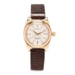 Gent's Vintage 14KT Gold Oyster Perpetual Bubble Back Watch, Rolex