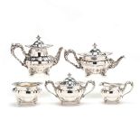 Durgin Sterling Silver Tea & Coffee Service