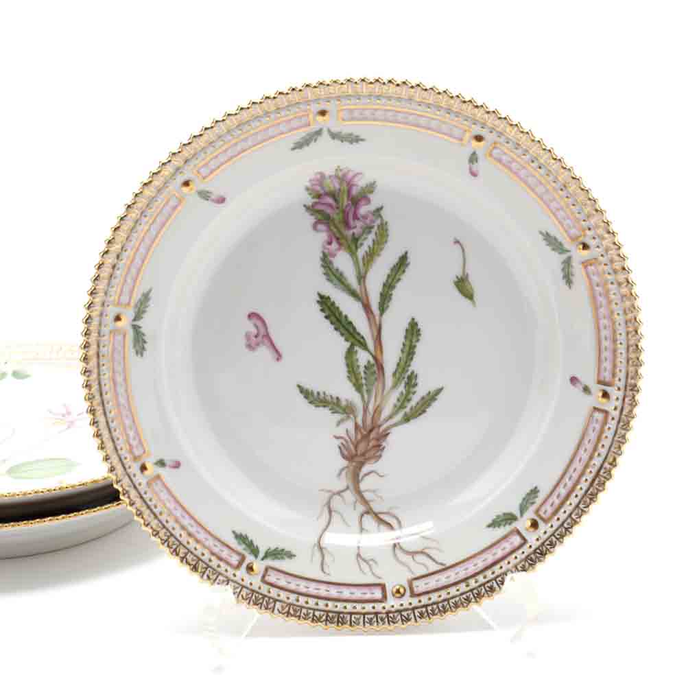 (16) Pieces of Royal Copenhagen Flora Danica Porcelain - Image 33 of 38