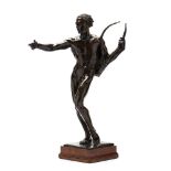 Percy Bryant Baker (British/American, 1881-1970), Art Deco Bronze Sculpture